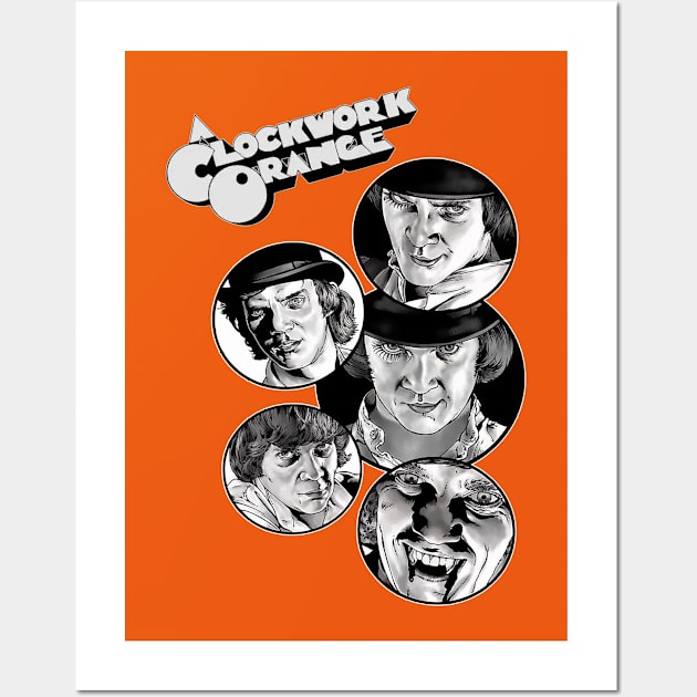 A Clockwork Orange Wall Art by CosmicAngerDesign